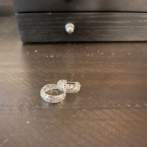 Sterling silver earrings